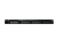 SYNOLOGY - RackStation RS422+ - NAS server - 4 bays - rack-mountable - SATA 6Gb/s - RAID 0, 1, 5, 6, 10, JBOD - RAM 2 GB - Gigabit Ethernet - iSCSI support - 1U