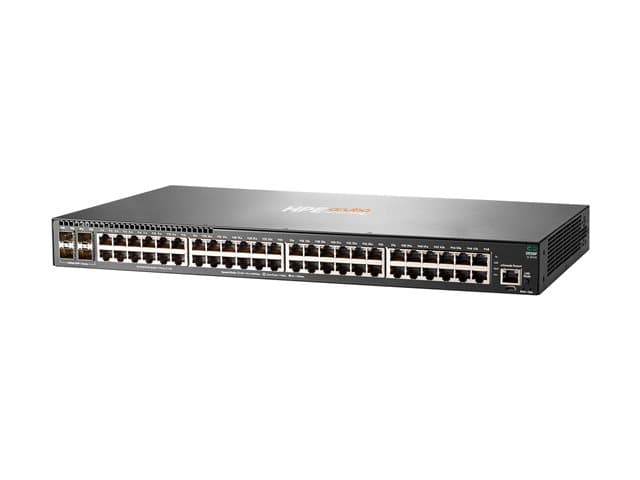 HPE - Aruba 2930F 48G 4SFP+ - switch - 48 ports - Managed - rack-mountable