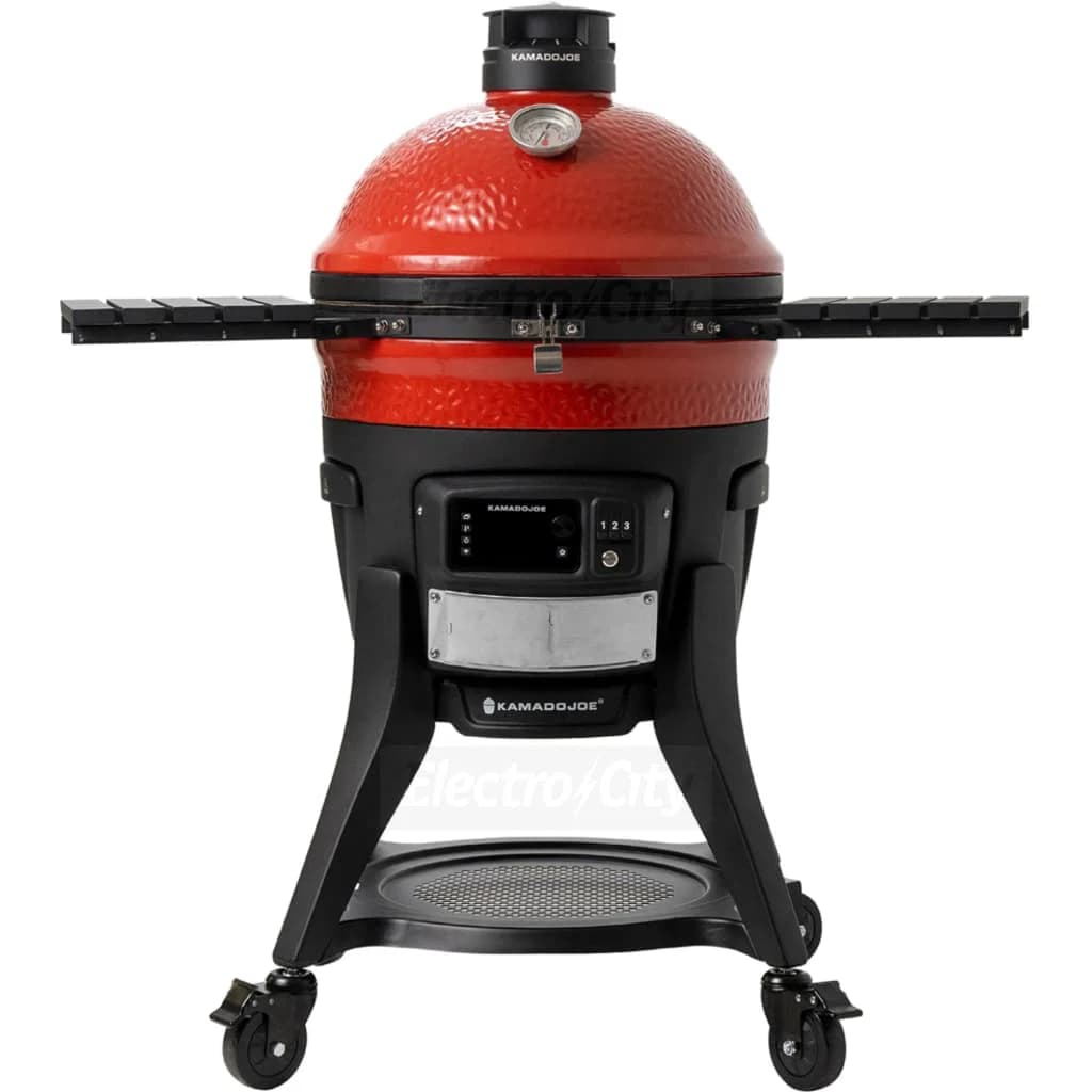 Kamado Joe Konnected Joe Wi-Fi Digital Charcoal Grill and Smoker | Red