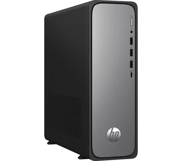 HP OmniDesk Slim S03-0005na Desktop PC - Intel® 300, 256 GB SSD, Black