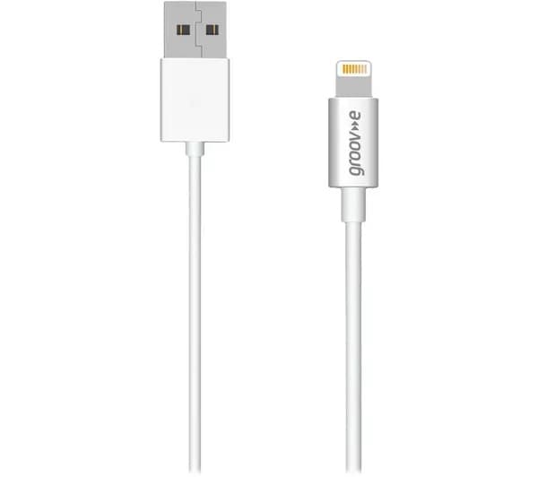 Groove GVMA041WE, MFI Lightning to USB-A Charging Cable 1M