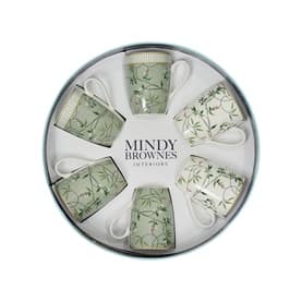 Alice Bell Mugs Six-Piece Set