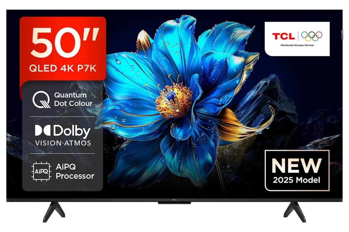 TCL 50" P7K-UK QLED 4K Ultra HDR Smart TV | 50P7K