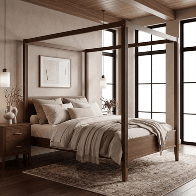 Delilah King Size Four Poster Bed Frame