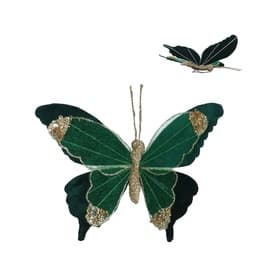 Butterfly Clip On Tree Decoration 14cm