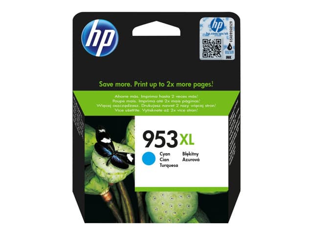 HP - 953XL - High Yield - cyan - original - ink cartridge