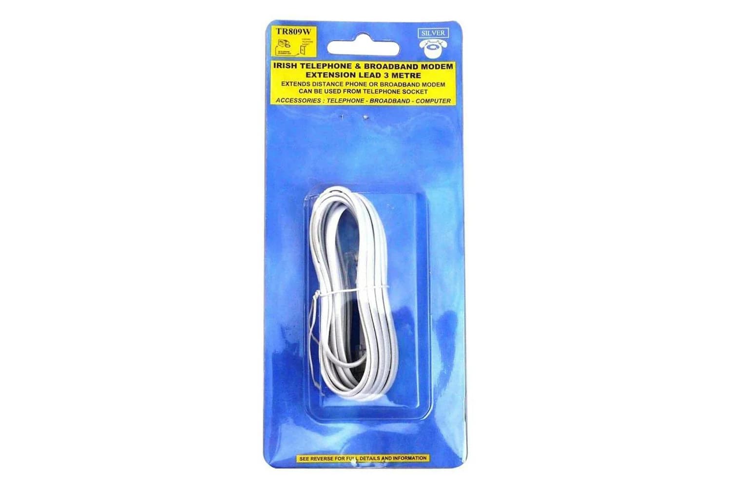 Telephone Lead 7ft | TR809W