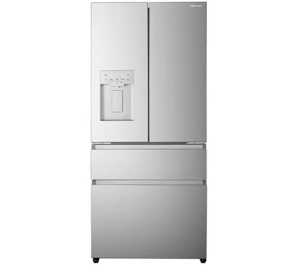 HISENSE PureFlex Slim RF512P5SSD American-Style Smart Fridge Freezer - Silver