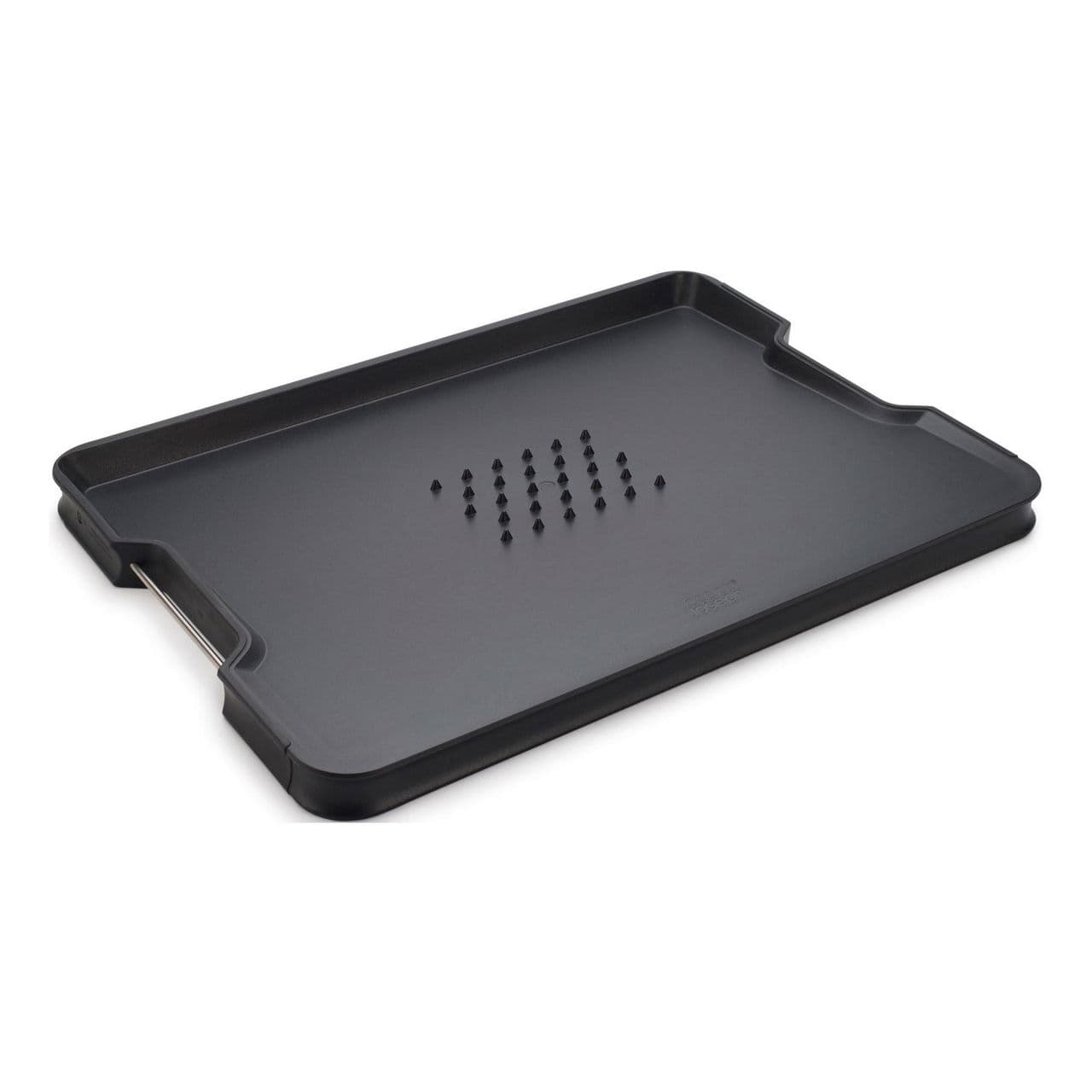 Cut&Carve™ Plus Multi-Function Large Chopping Board Black
