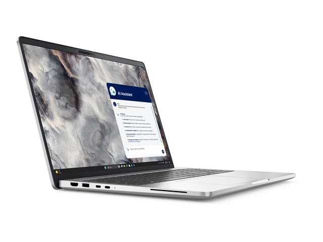 DELL - Pro 16 Plus PB16250 - Copilot+ PC - Intel Core Ultra 5 - 236V / up to 4.7 GHz - vPro Enterprise - Win 11 Pro - Arc Graphics 130V - 16 GB RAM - 512 GB SSD NVMe - 16" IPS 1920 x 1200 (Full HD Plus) - Wi-Fi 7 - platinum silver - BTS - with 1 Year Ba - No PSU
