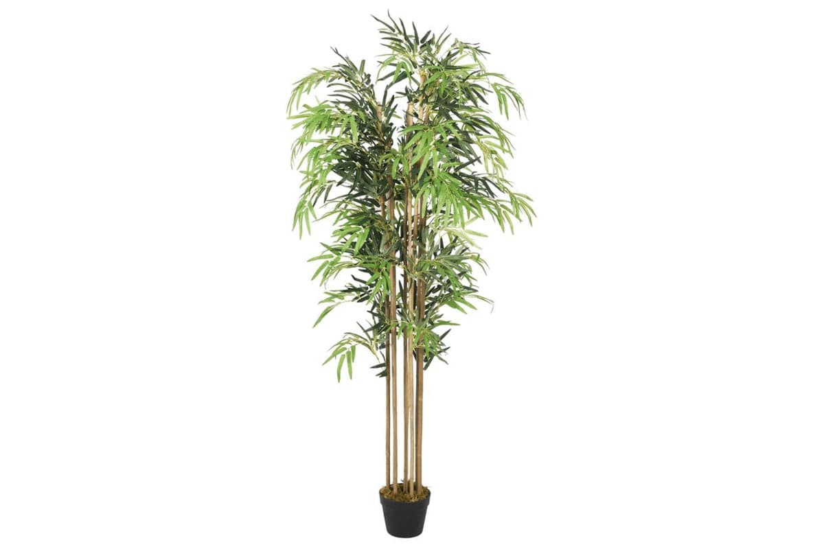Artificial Bamboo Tree 1095 Leaves 150 Cm Green