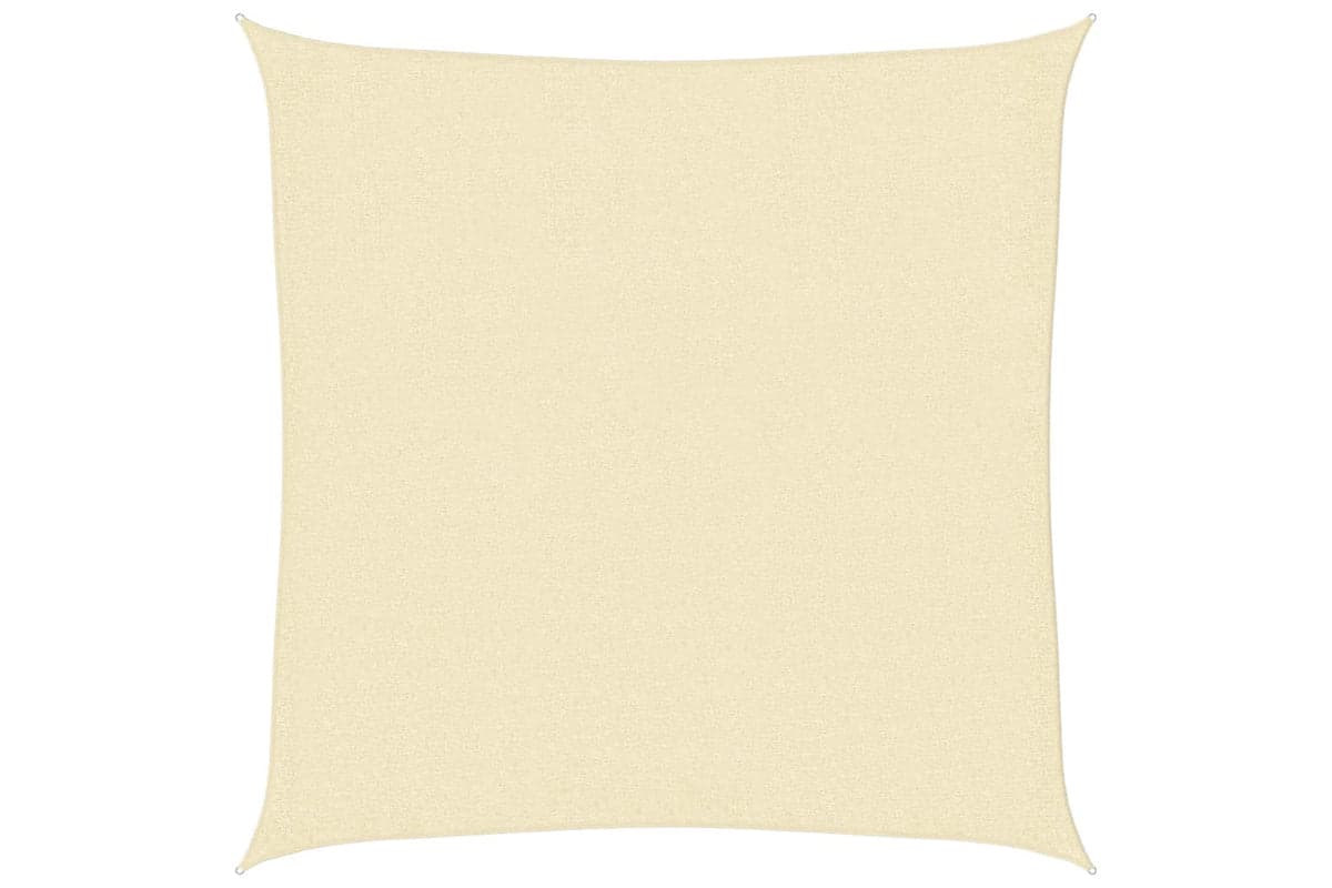 vidaXL 43013 Sunshade Sail Hdpe Square 2x2 M Cream