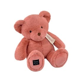 Plush Le Nounours Pink Praline 40cm