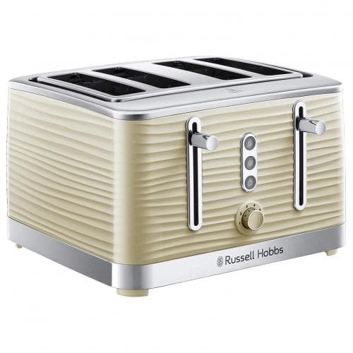 RUSSELLHOBBS            4 SLICE INSPIRE TOASTER - CREAM
