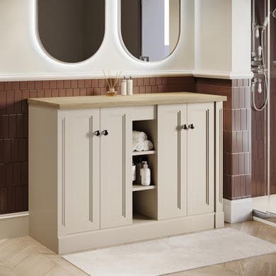 Windsor 1200mm Freestanding Double Vanity Unit