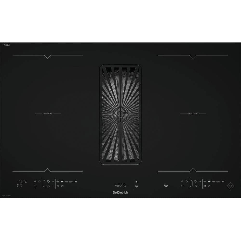 De Dietrich 80CM 4 Zones Built-in Induction Hob - Coal Black | DPI7888BH