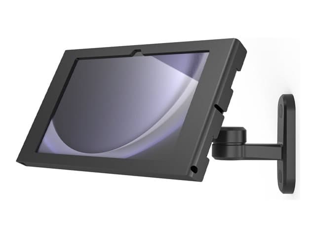 Compulocks - Galaxy Tab A9+ Apex Enclosure Swing Wall Mount - Mounting kit (enclosure, articulating arm) - swing arm - for tablet - lockable - metal frame - black - wall-mountable - for Samsung Galaxy Tab A9+
