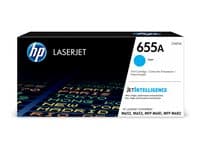 HP - 655A - cyan - original - LaserJet - toner cartridge (CF451A)