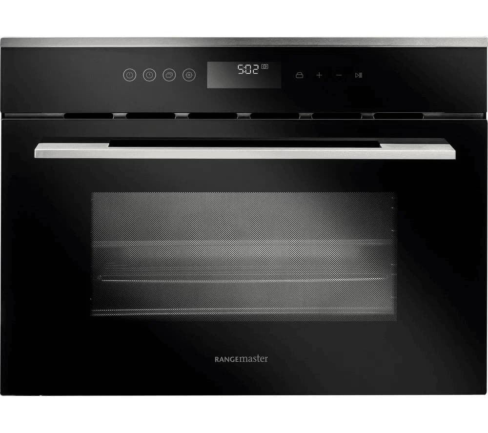 Rangemaster 60cm Built-In Single Combination Oven | Black