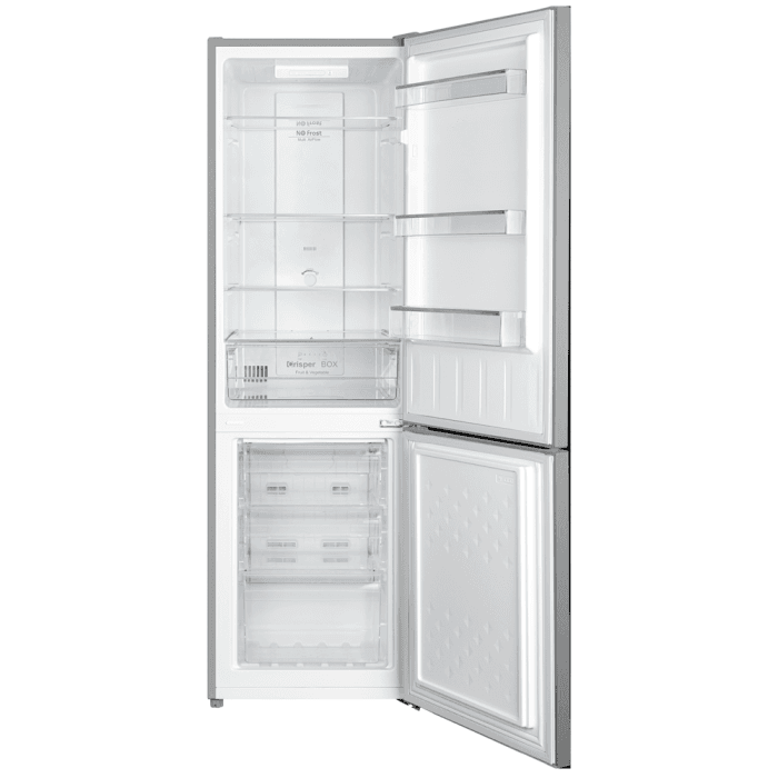Powerpoint P65555FFM2INE, 180 x 54cm, Frost Free Fridge Freezer, Inox