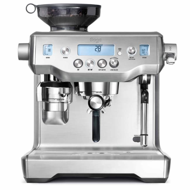 Sage The Oracle Coffee Machine | Brushed Stainless Steel | BES980UK