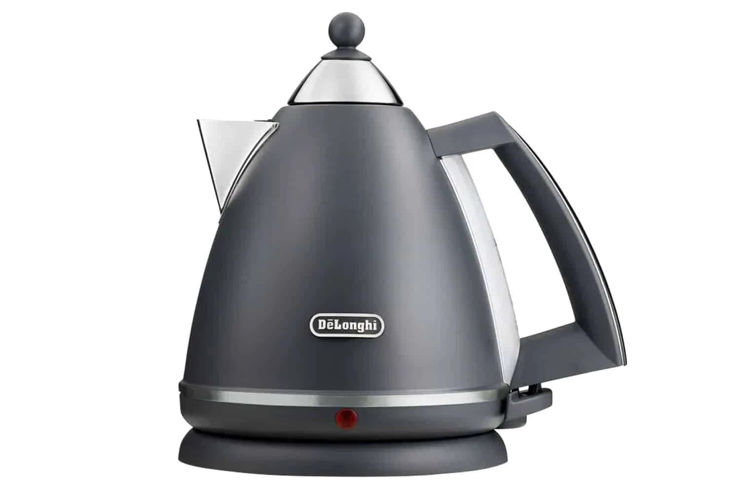 De’Longhi Argento Silva 1.7 Litre 3000W Electric Kettle | Grey
