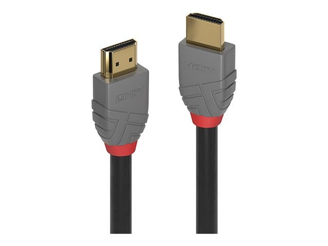 Lindy - Anthra Line HDMI cable with Ethernet - 5 m