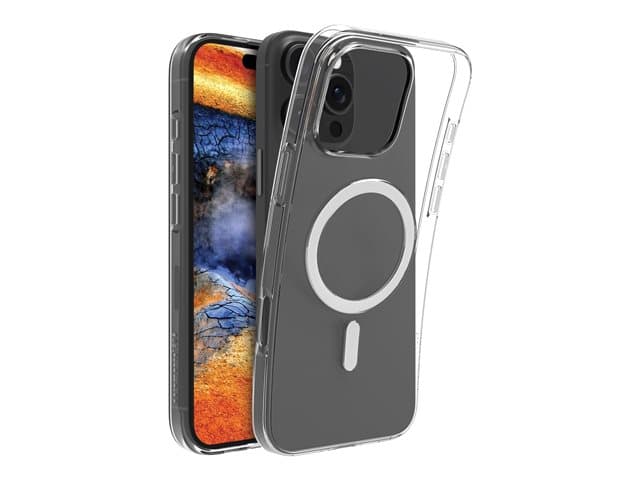 dbramante1928 - Greenland Pro - Back cover for mobile phone - MagSafe compatibility - plastic - clear - for Apple iPhone 16 Pro Max