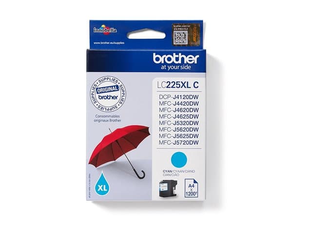 BROTHER - LC225XLC - cyan - original - ink cartridge