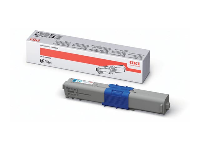 OKI - cyan - original - toner cartridge