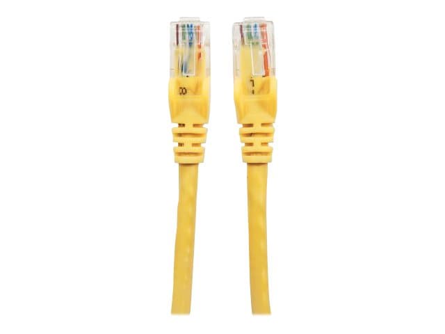 INTELLINET - Network Patch Cable, Cat6A, 30m, Yellow, Copper, S/FTP, LSOH / LSZH, PVC, RJ45, Gold Plated Contacts, Snagless, Booted, Lifetime Warranty, Polybag - patch cable - 30 m - yellow