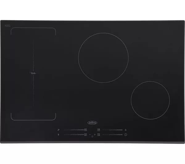 BELLING IHL773 77 cm Electric Induction Hob - Black