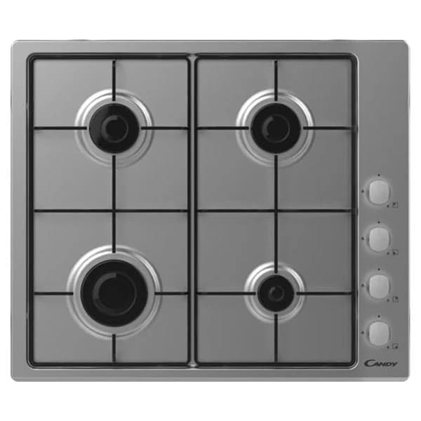 Candy Hob Idea 60CM 4 Zones Wire Grids Gas Hob - Stainless Steel | CHW6LX