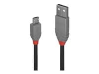 Lindy - Anthra Line - USB cable - USB to Micro-USB Type B - 5 m
