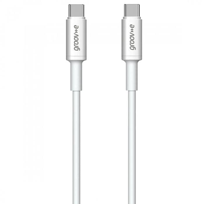 Groove GVMA021WE, USB-C to USB-C Charging Cable 1M