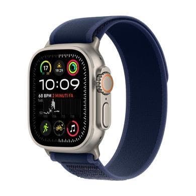 Apple Watch Ultra 2 GPS + Cellular 49mm Titanium Case with Blue Trail Loop - M/L