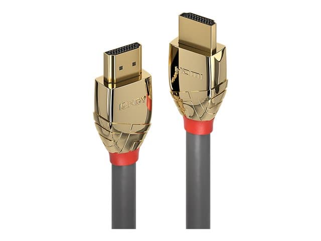 Lindy - Gold Line High Speed HDMI with Ethernet - HDMI cable with Ethernet - 5 m