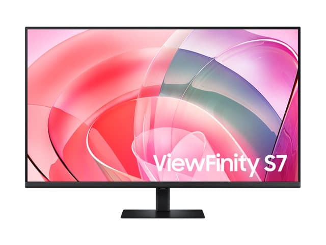 SAMSUNG - ViewFinity S7 S37D702EAU - S70D Series - LED monitor - 37" - 3840 x 2160 UHD @ 60 Hz - VA - 350 cd/m² - 3000:1 - HDR10 - 5 ms - HDMI, DisplayPort - black