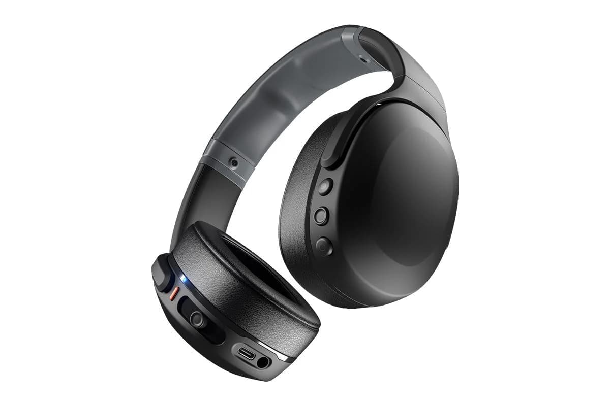 Skullcandy Crusher Evo Sensory Bass Headphones with Personal Sound | True Black