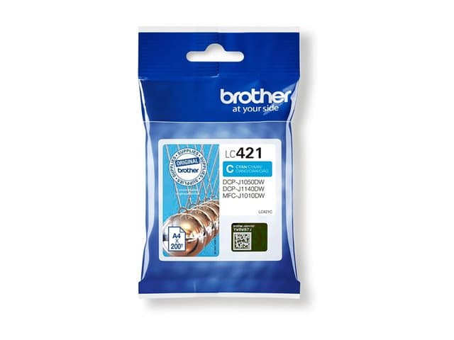 BROTHER - LC421C - cyan - original - ink cartridge