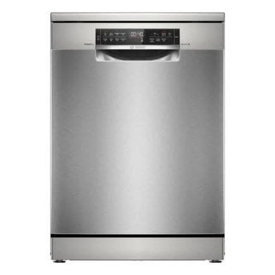 Refurbished Bosch SMS6TCI02G Series 6 Freestanding Dishwasher -  A-Rated Smart Wi-Fi Brushed steel anti-fingerprint
