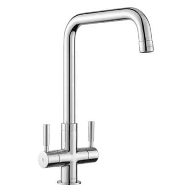 Leisure Aquaform 2 Dual Lever Kitchen Mixer Tap - Chrome