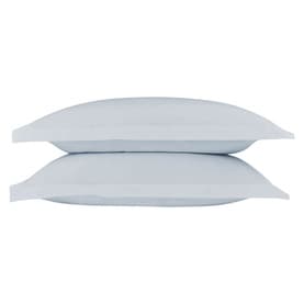 200 Thread Count Oxford Pillowcase Pair Blue