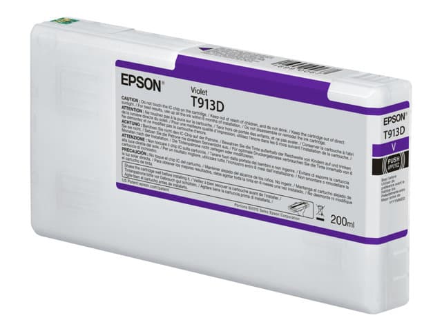 EPSON - T913D - violet - original - ink cartridge