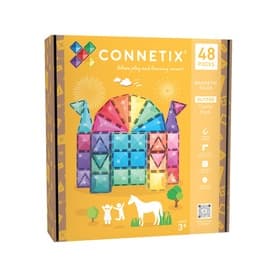 Magnetic Tiles Glitter Castle 48-Piece Pack