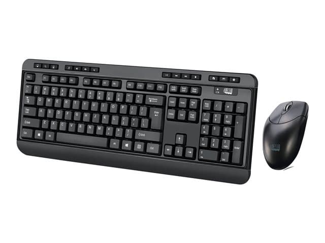 Adesso - EasyTouch WKB-1320CB - keyboard and mouse set - UK Input Device