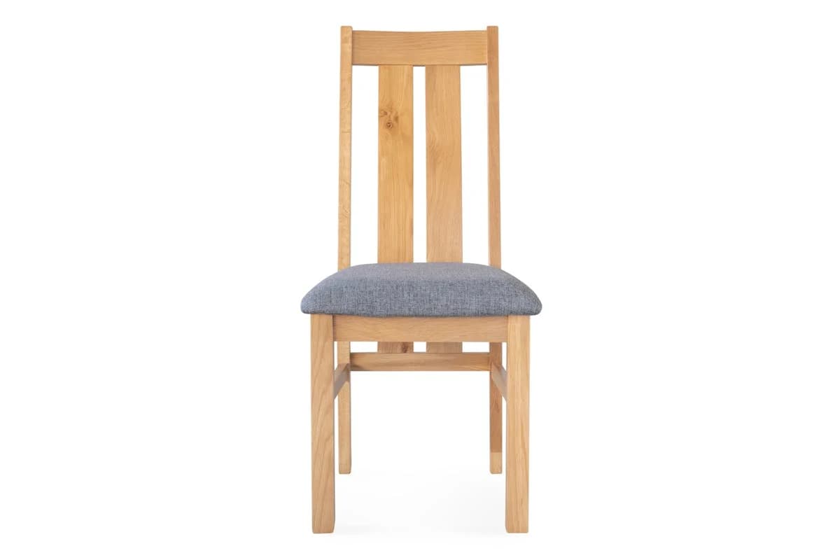 Blake Dining Chair | Fabric | Grey