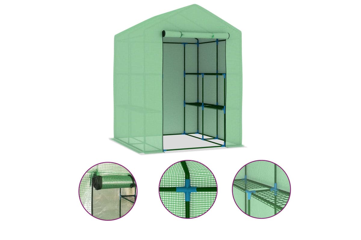 Vidaxl Greenhouse 4.5 Sq M 300x150x200 Cm