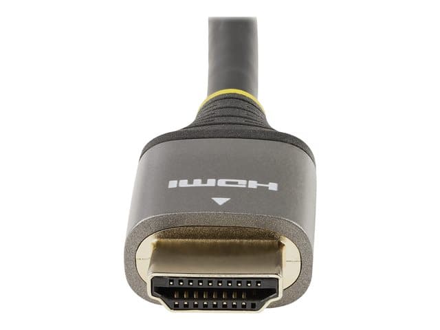 STARTECH.COM - Startech 6ft (2m) HDMI 2.1 Cable, Certified Ultra High Speed HDMI Cable 48Gbps, 8K 60Hz/4K 120Hz HDR10+ eARC, Ultra HD 8K HDMI Cable / Cord w/TPE Jacket, For UHD Monitor/TV/Display - Dolby Vision/Atmos, DTS-HD (HDMM21V2M) - HDMI cable with Ethernet - 2 m