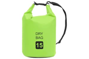 Vidaxl Dry Bag Green 15 L Pvc